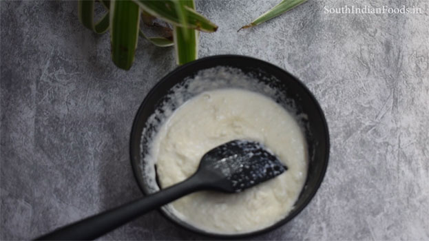 Instant rava idli without seasoning step 6