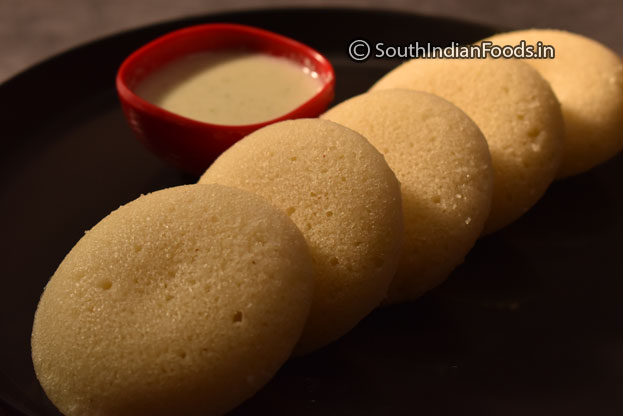 Instant rava idli without seasoning step 20
