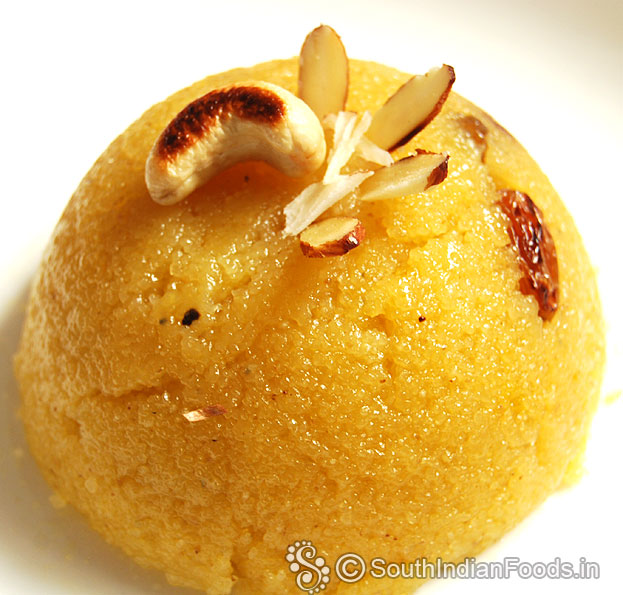 Perfect kesari bath