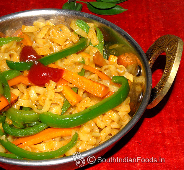 Simple 5 min breakfast noodles