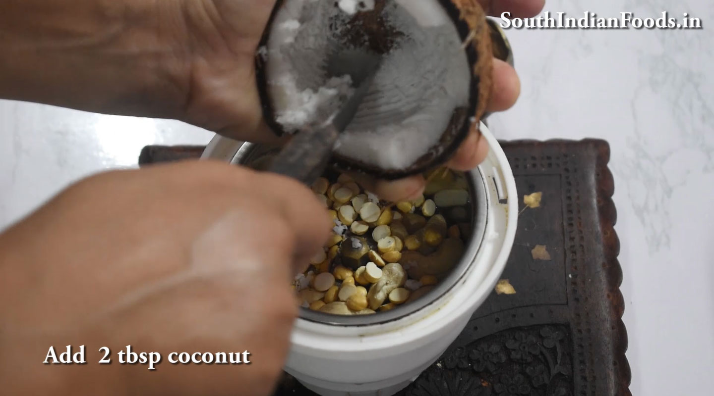 Instant white kurma