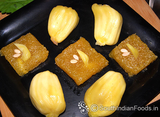 Delicoius jackfruit burfi ready