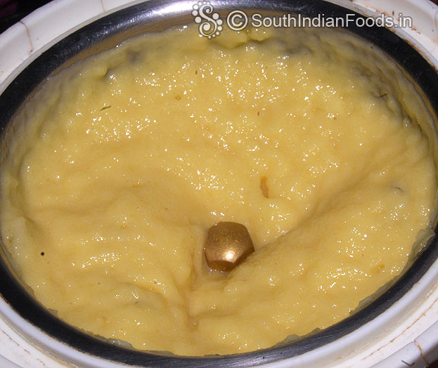 Jackfruit mixture ready