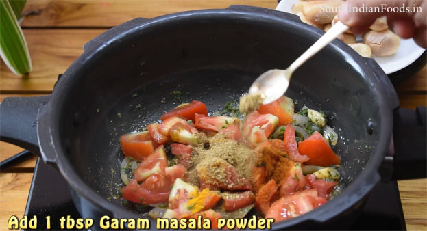 Jackfruit seeds biryani step 13