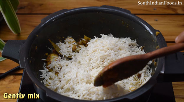 Jackfruit seeds biryani step 17
