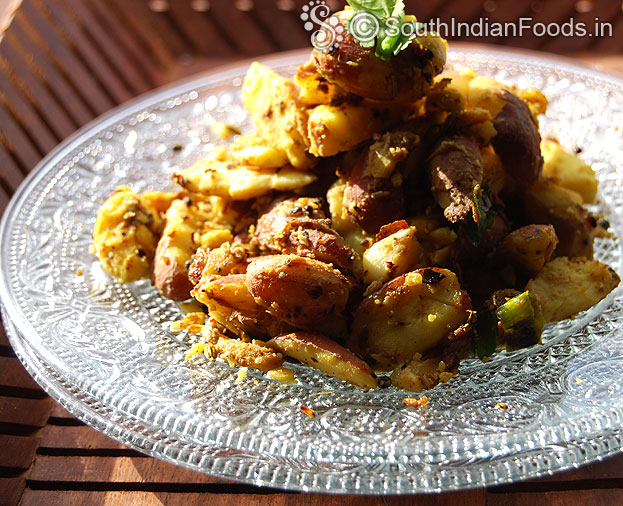 Jackfruit seeds masala roast ready