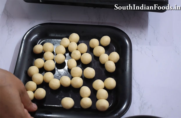 Jaggery dry gulab jamun recipe step 10