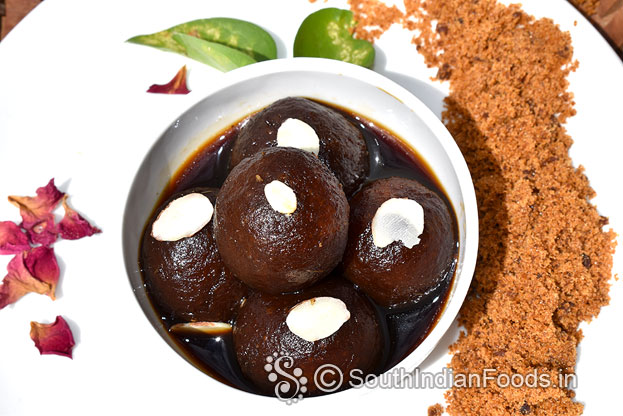 Gulab jamun without white sugar