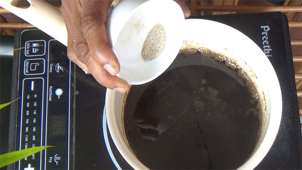 Add cardamom powder