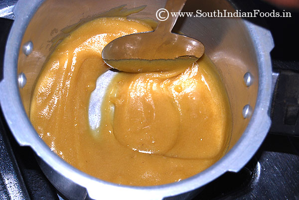Jaggery melted