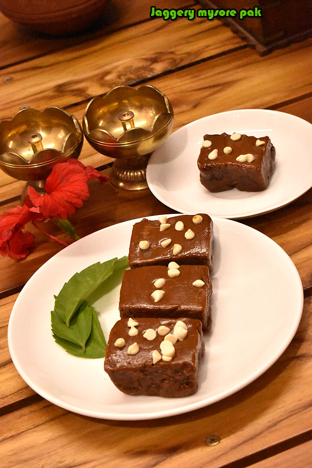 Mysore pak without sugar