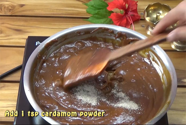 Add cardamom powder