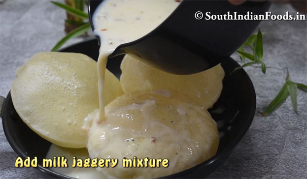 jaggery paal poli recipe step 29