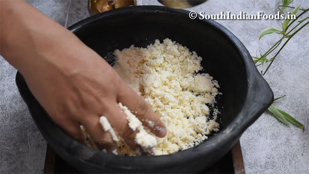 jaggery paal poli recipe step 4