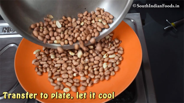 Jaggery peanut katli recipe step 4