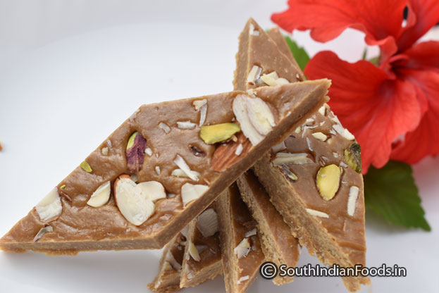 Instant 10 min peanut katli for beginners