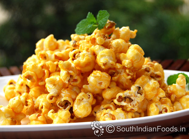 Jaggery popcorn