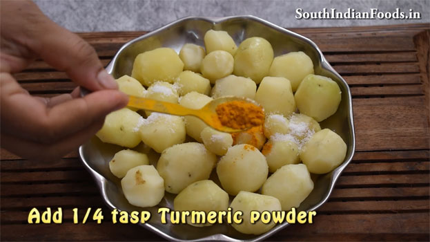 Jeera aloo -Step 3