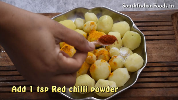 Jeera aloo -Step 4