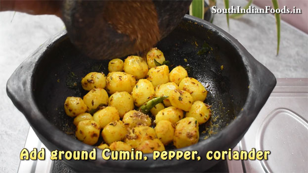 Jeera aloo -Step 18