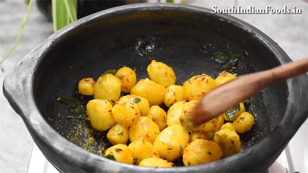 Jeera aloo -Step 16