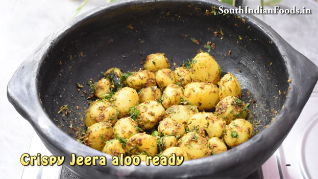 Jeera aloo -Step 21