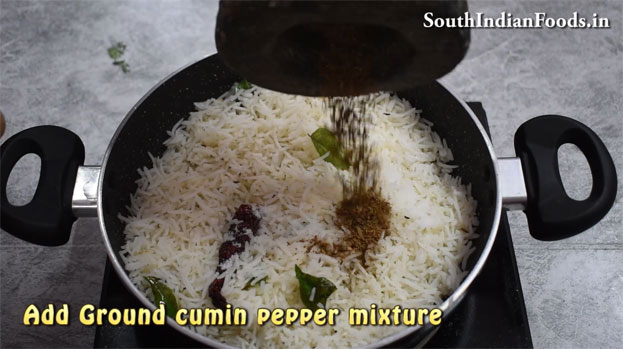 jeera rice step 13