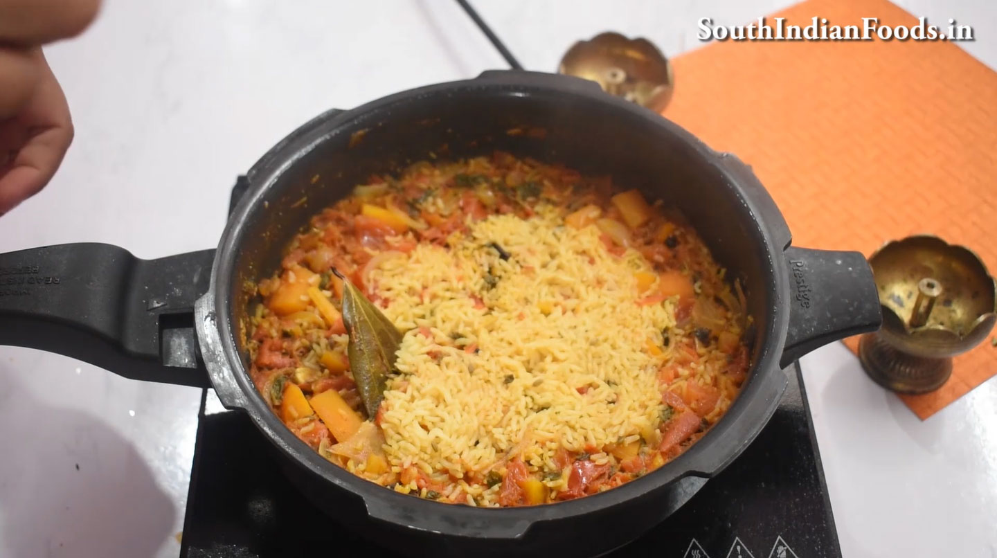Jeeraga samba tomato biryani