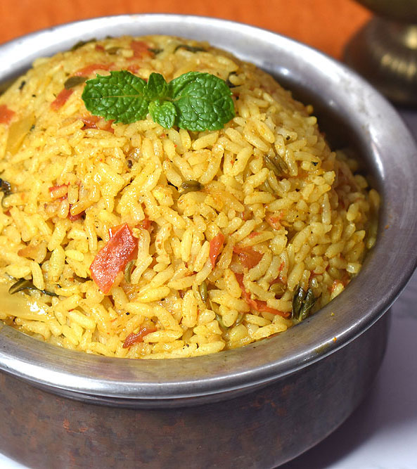 Jeeraga samba tomato biryani