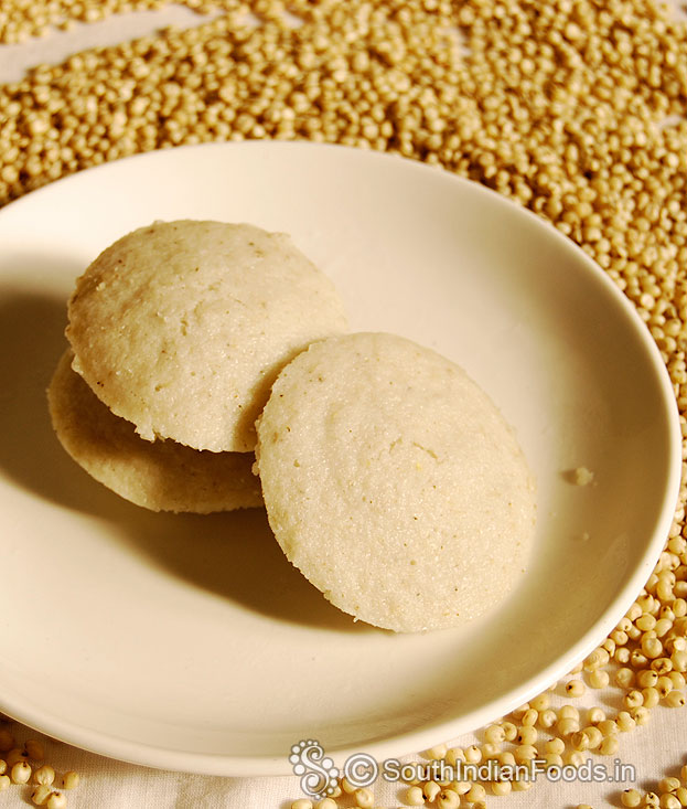 Jowar idli