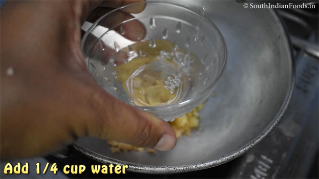 Peanut jaggery burfi step 10