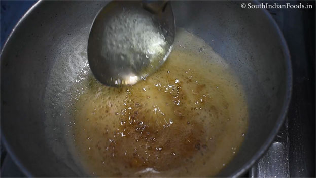 Peanut jaggery burfi step 12