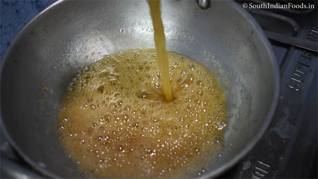 Peanut jaggery burfi step 14