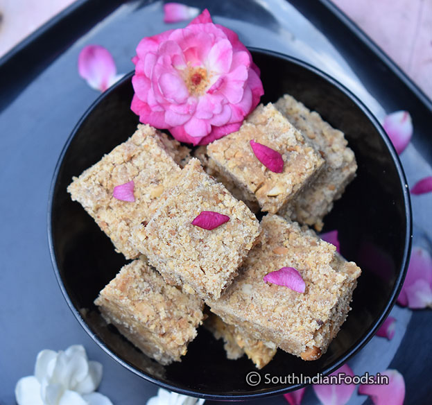 Fresh Peanut burfi