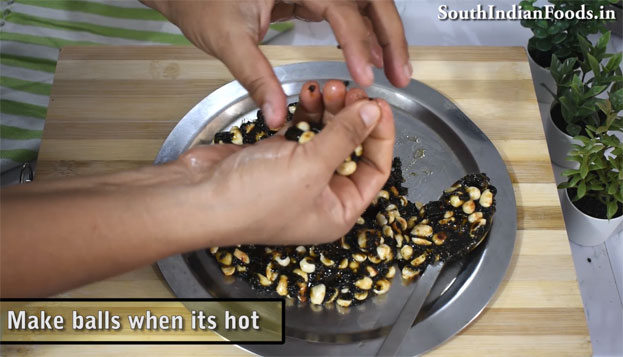 Ellu kadalai urundai step 26