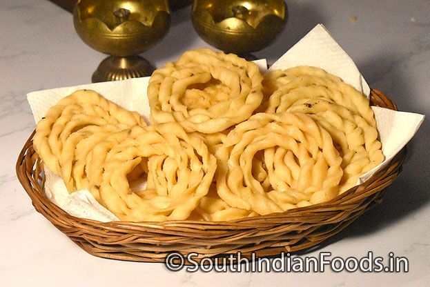 Handmade twist murukku