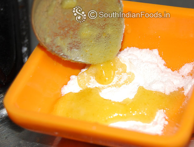 Add 1 tbsp ghee