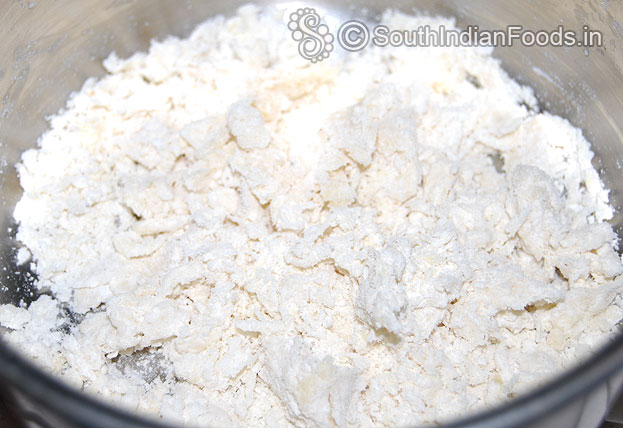 Add more water knead it