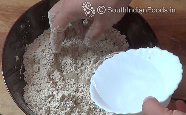 Add roasted gram flour