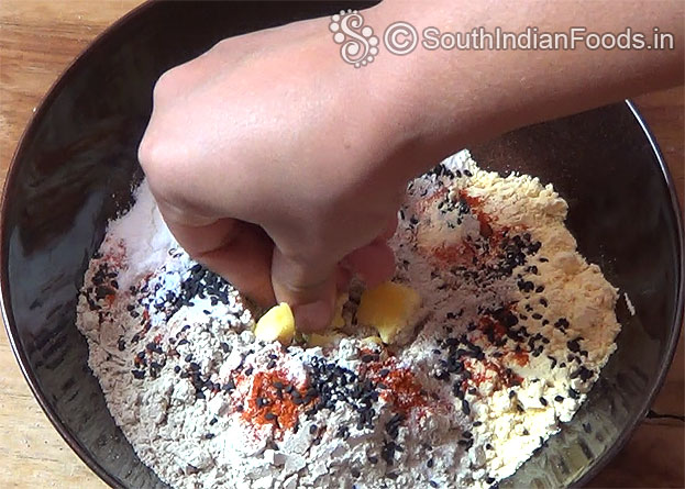 Add gram flour