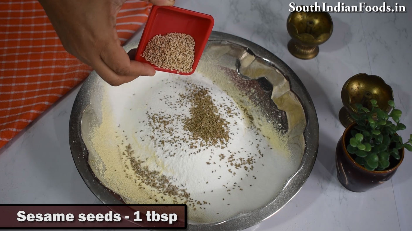 Kambu murukku recipe step12 