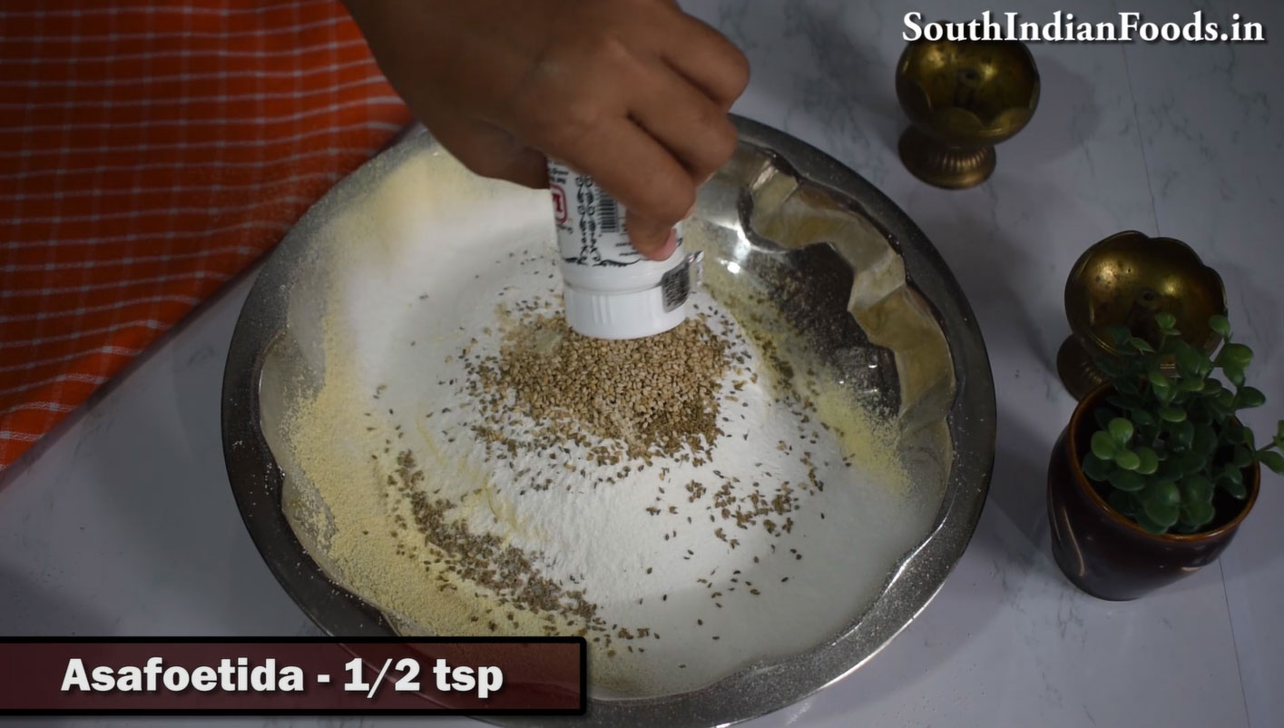 Kambu murukku recipe step 13