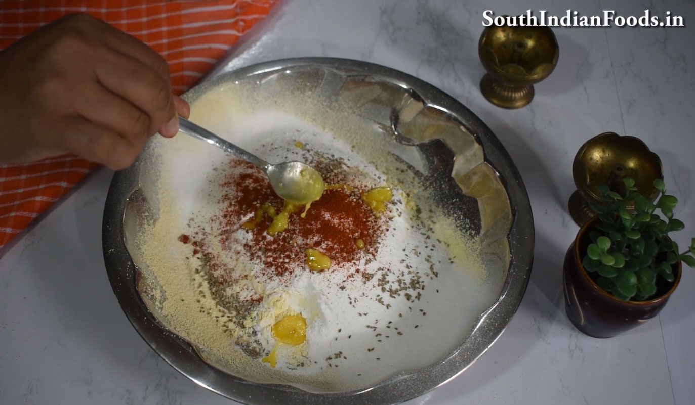 Kambu murukku recipe step14 