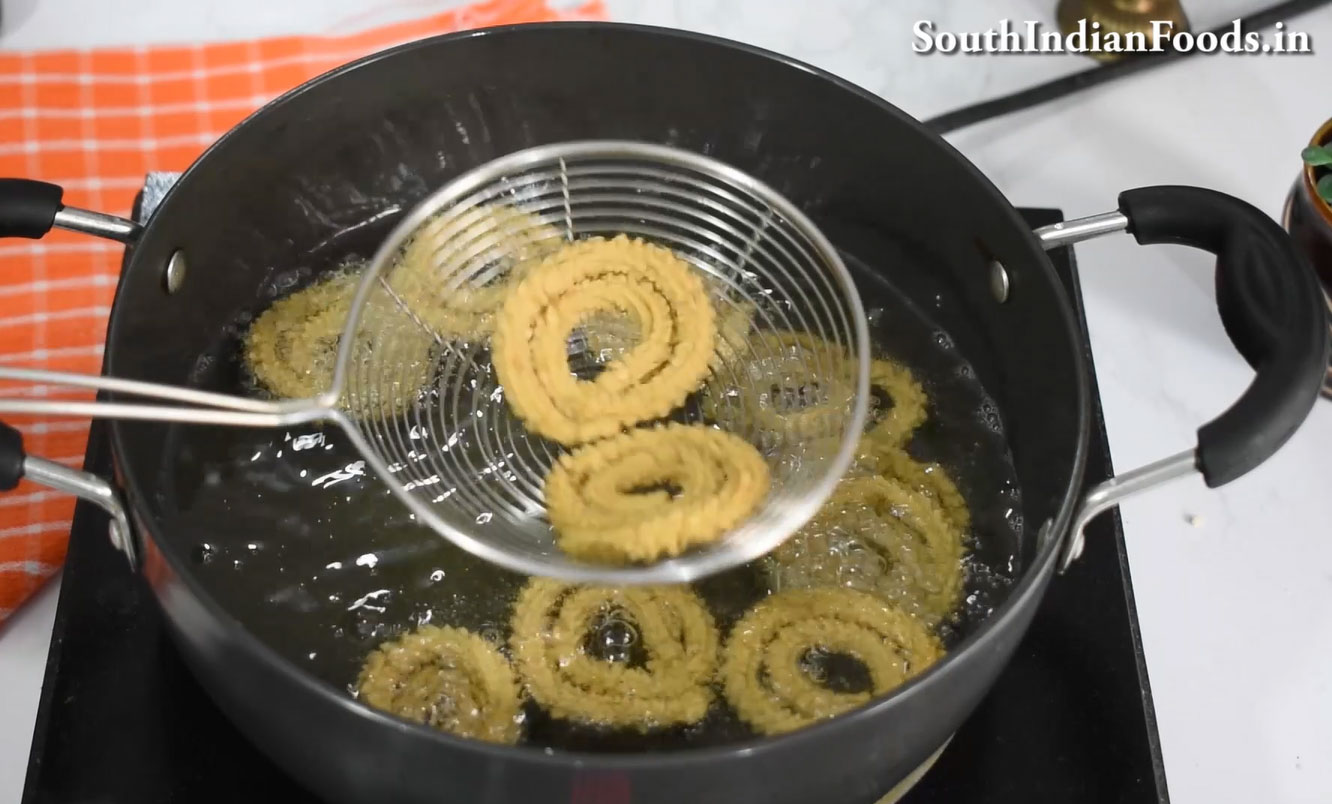 Kambu murukku recipe step26 