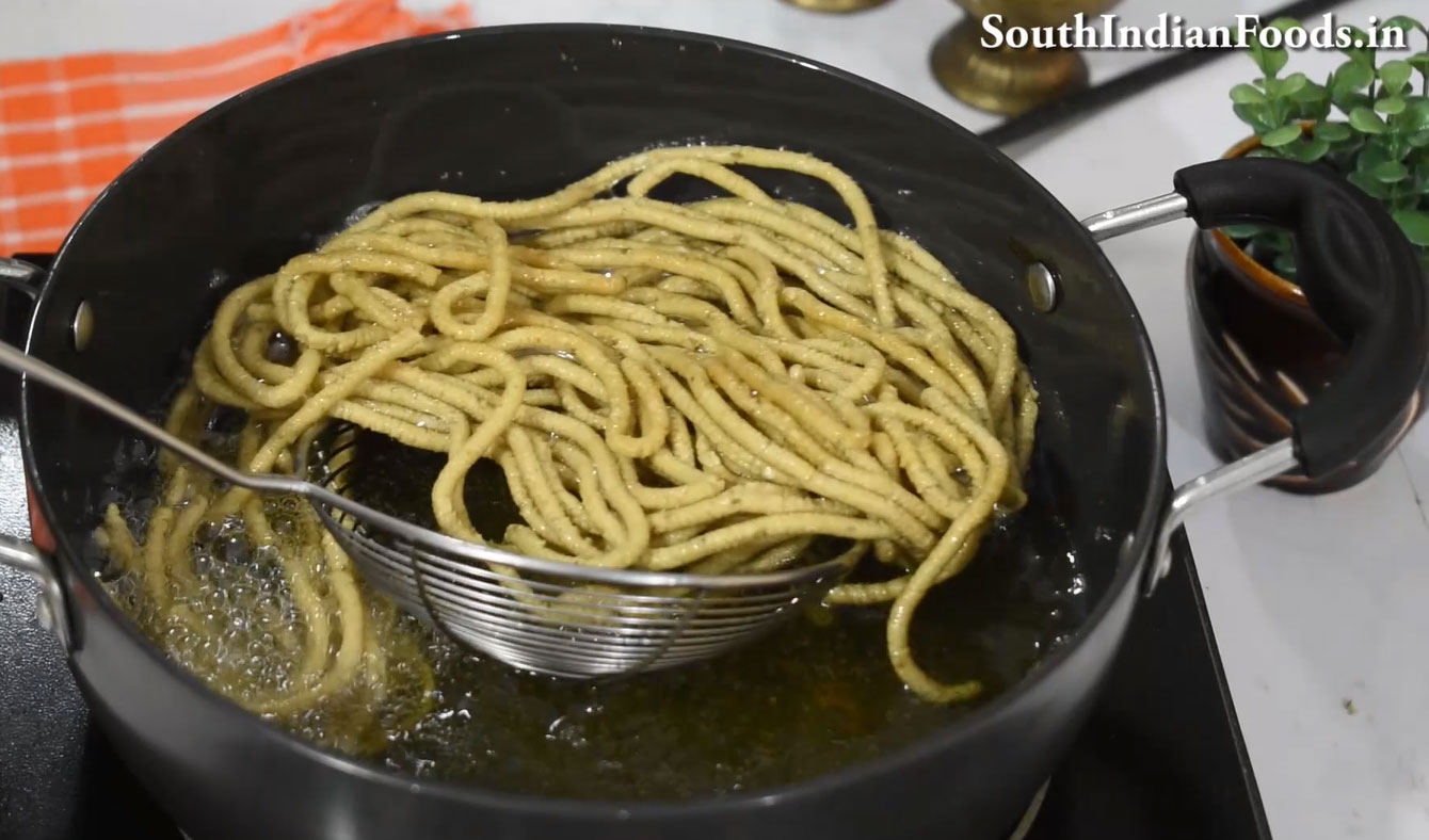Kambu murukku recipe step 36