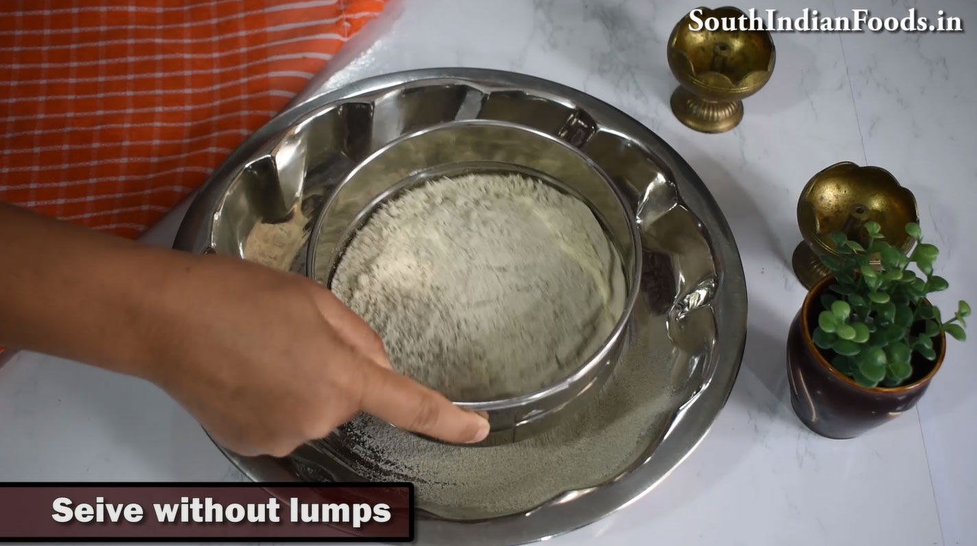 Kambu murukku recipe step 7