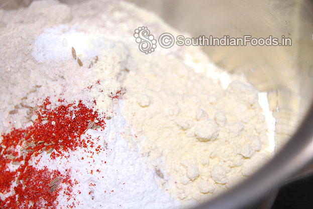 Add gram flour