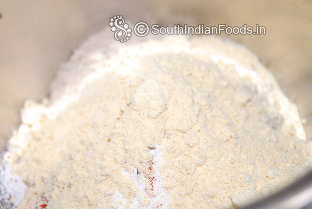 Add roasted gram flour