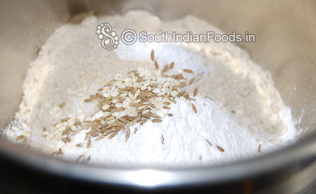 Add sesame seeds