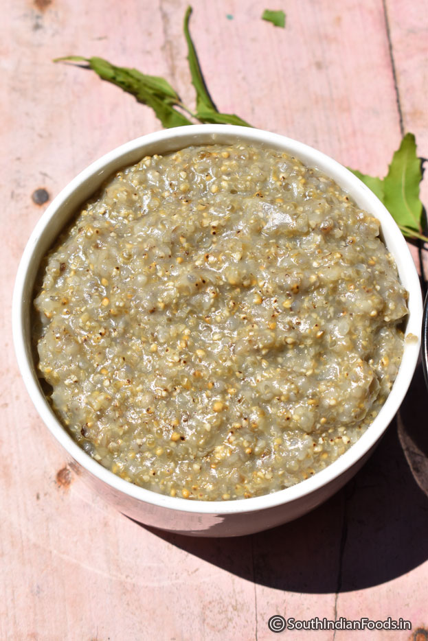 Take 1 cup rice & 1/4 cup urad dal